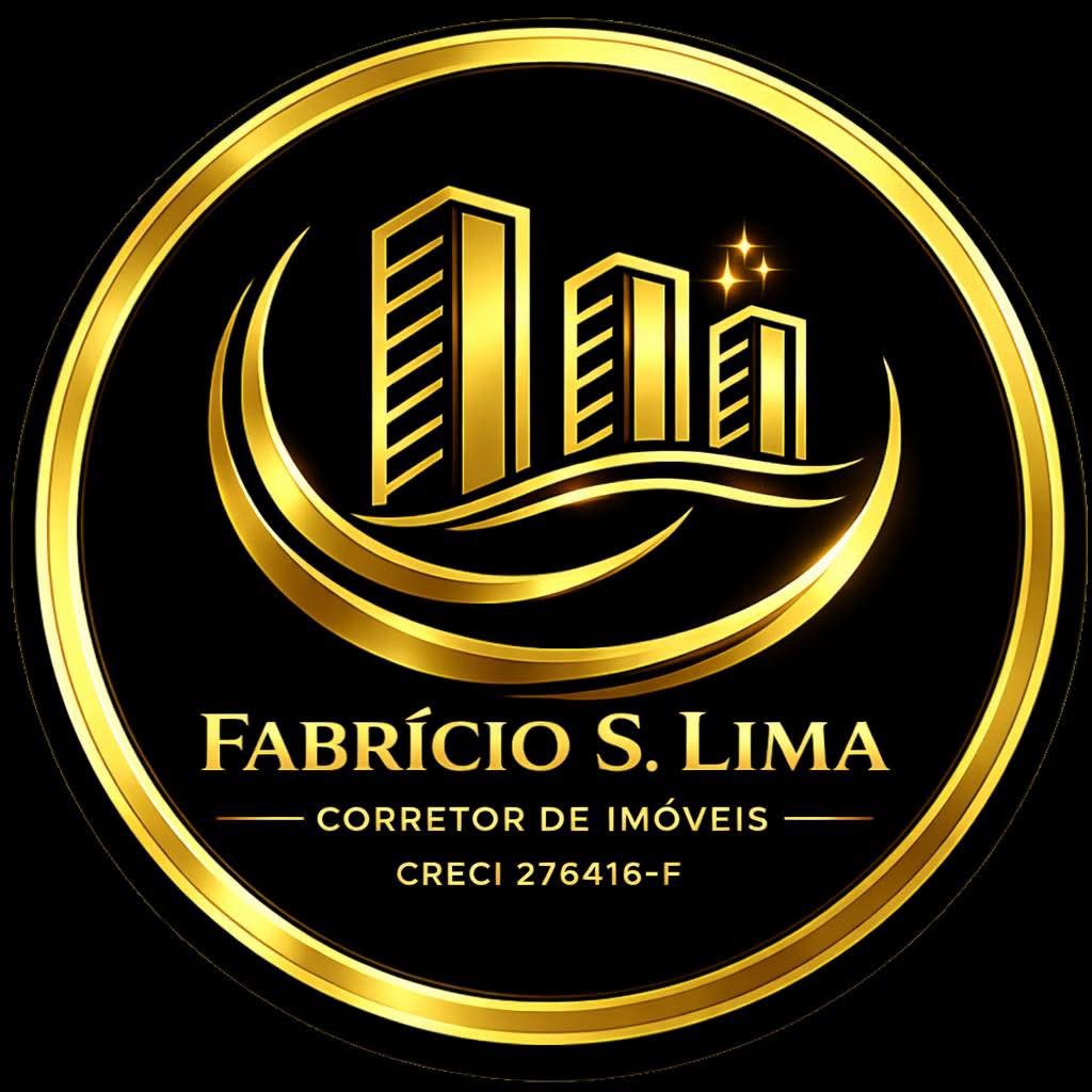 Logomarca oficial Fabrício S. Lima — Corretor de Imóveis CRECI 276416-F